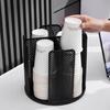 Convenient Kitchen Counter Organizer Rotating Storage Rack for Utensils and Spices Spice Bottle Holder Makeup Stand