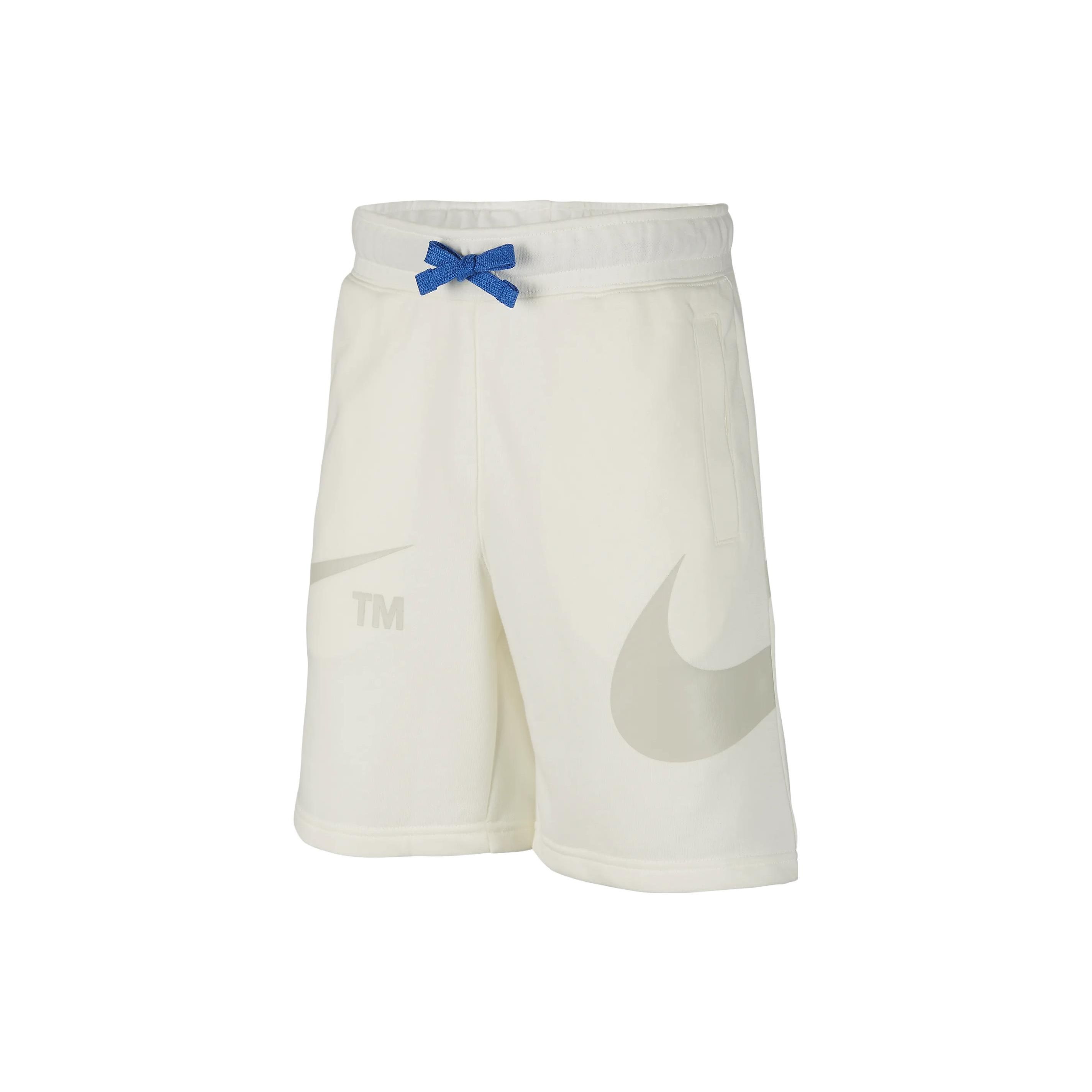 

Nike Sportswear Swoosh Logo Print Straight Leg Shorts Kids shorts Light-Bone DR8484-133 XS