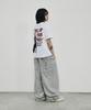 SCALLYWAG Summer Mega Wide Eyelet Training Pants [Grey]
