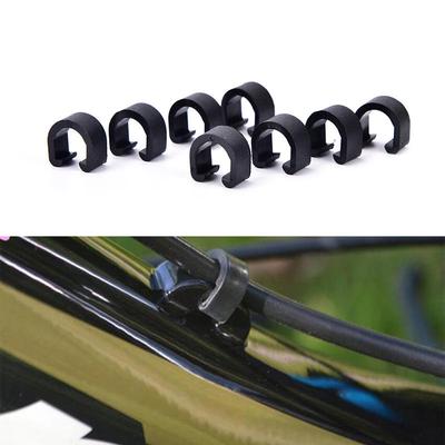 30Pcs Bicycle C-Clips Buckle Cable Guides Brake Hose Housing Mtb Bmx Road Mountain Bike Mountain