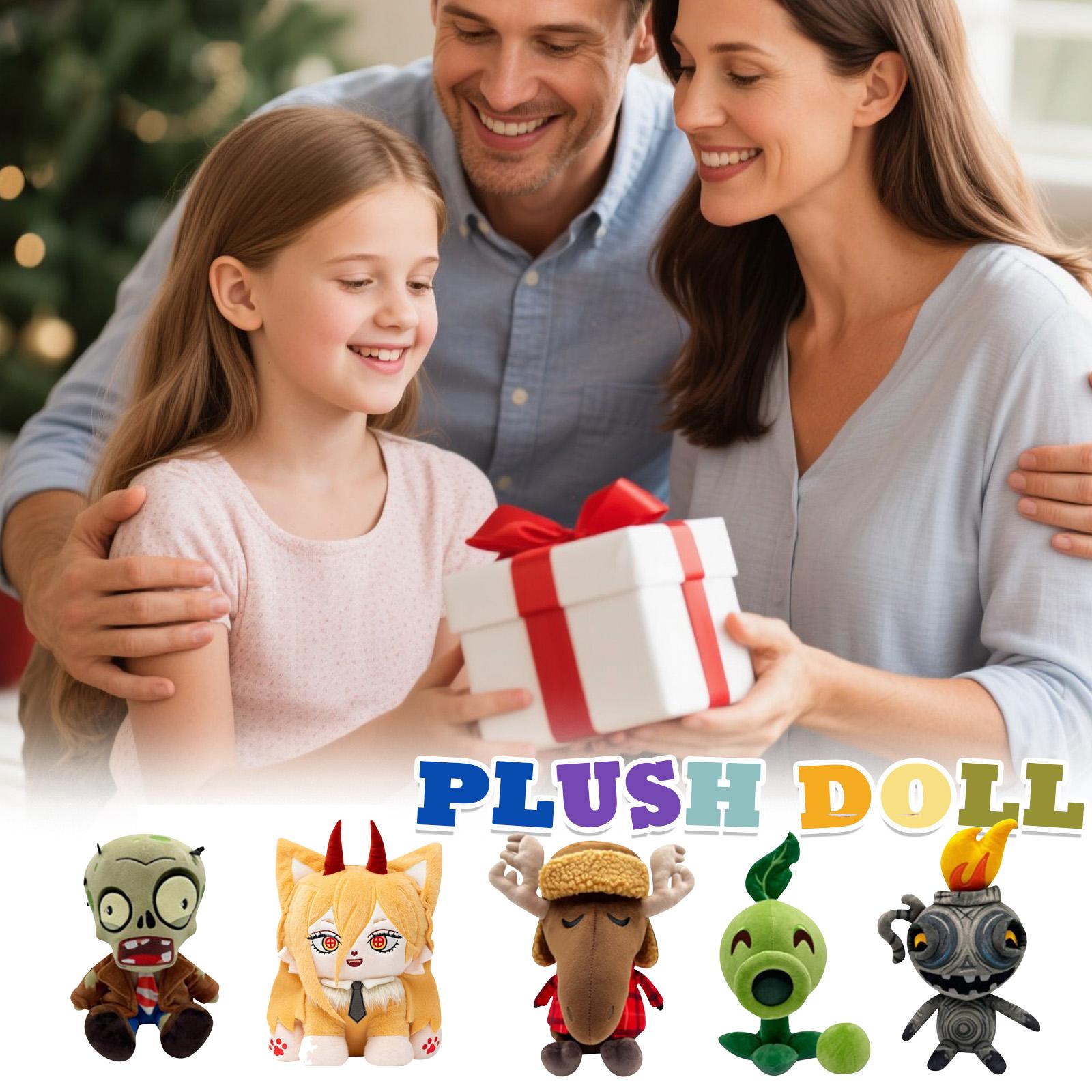 

Плюшевая кукла, Игрушка в подарок, Мультфильм, Детская тряпичная кукла, Детская подарочная подушка One Size