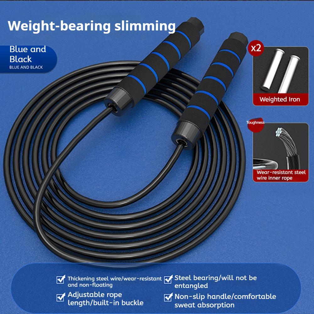 Rapid Speed Jump Rope Adjustable Size Skipping Rope Fitness Training Gym Workout Exercise Home Sport Equipment