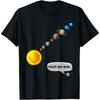Funny Pluto and Solar System Space Science Astronomy Gift T-Shirt