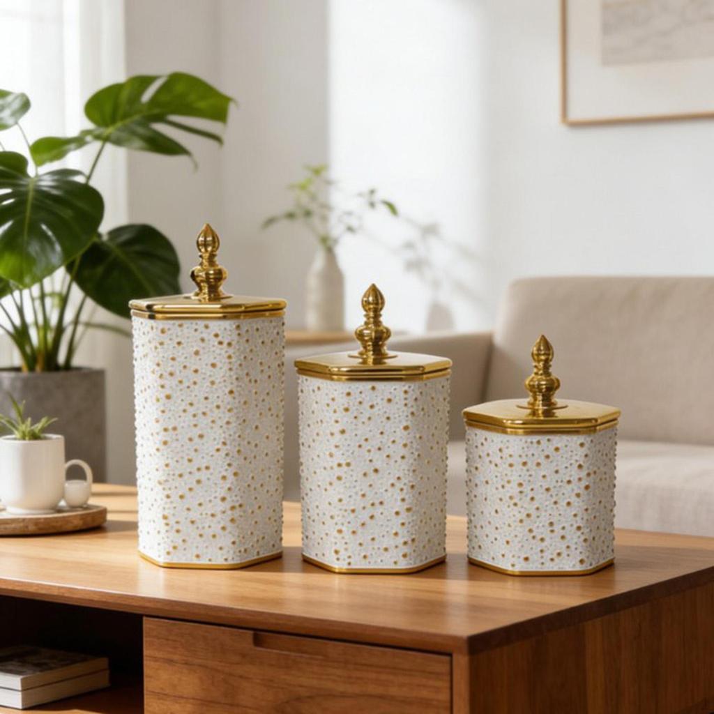 Set of Storage Jars with Lids, Airtight Kitchen Containers, Boxes Sealed