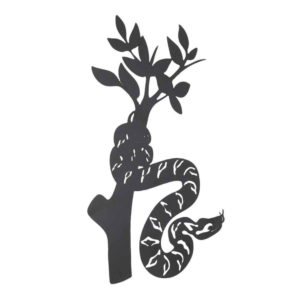 Snake Metal Wall Decor Modern Abstract Wall Art Hanging Decor for Living Room Bedroom Bathroom