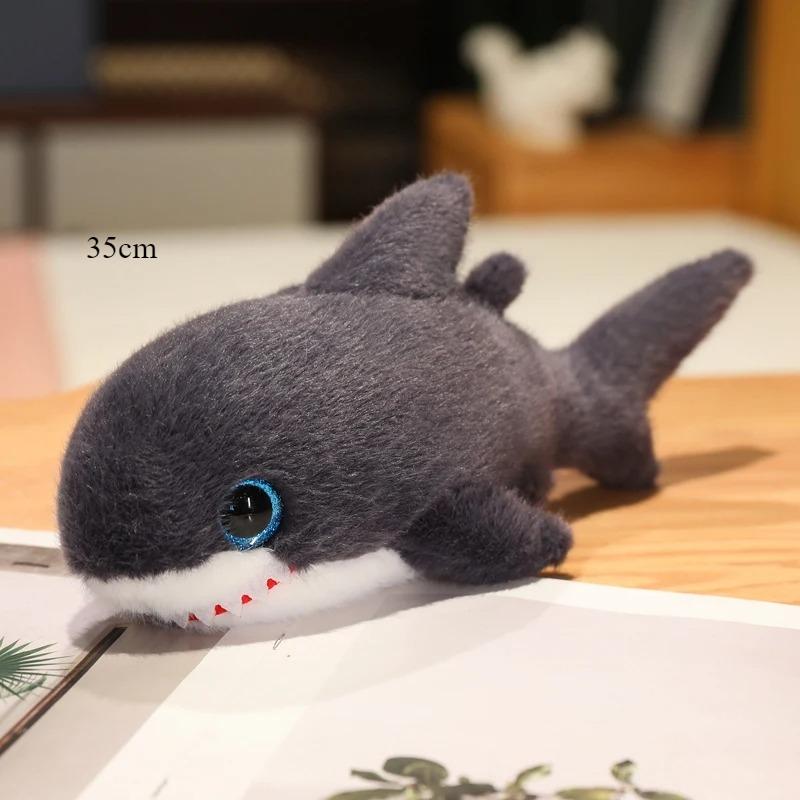 Super Soft Marine Animal Plush Dolls - Shark Crab Fish Octopus Whale & Tortoise - Simulation Cartoon Toys for Birthday & Christm