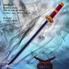 Giftfri Samurai Sværd Byggeklodser Ninja Klinge Katana Japansk Anime Sommerfugl Nichirin Kniv Klodser Børnelegetøj Til Voksen