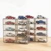 1:64 Toy Model Cars Display Box Acrylic Display Rack Stackable Cabinet  for Hotwheels Cars