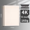 Thickened Art Paper Set: 8K Sketch, 4K Drawing, 4 Open, A4 Watercolor & Children's Paper for Art Students