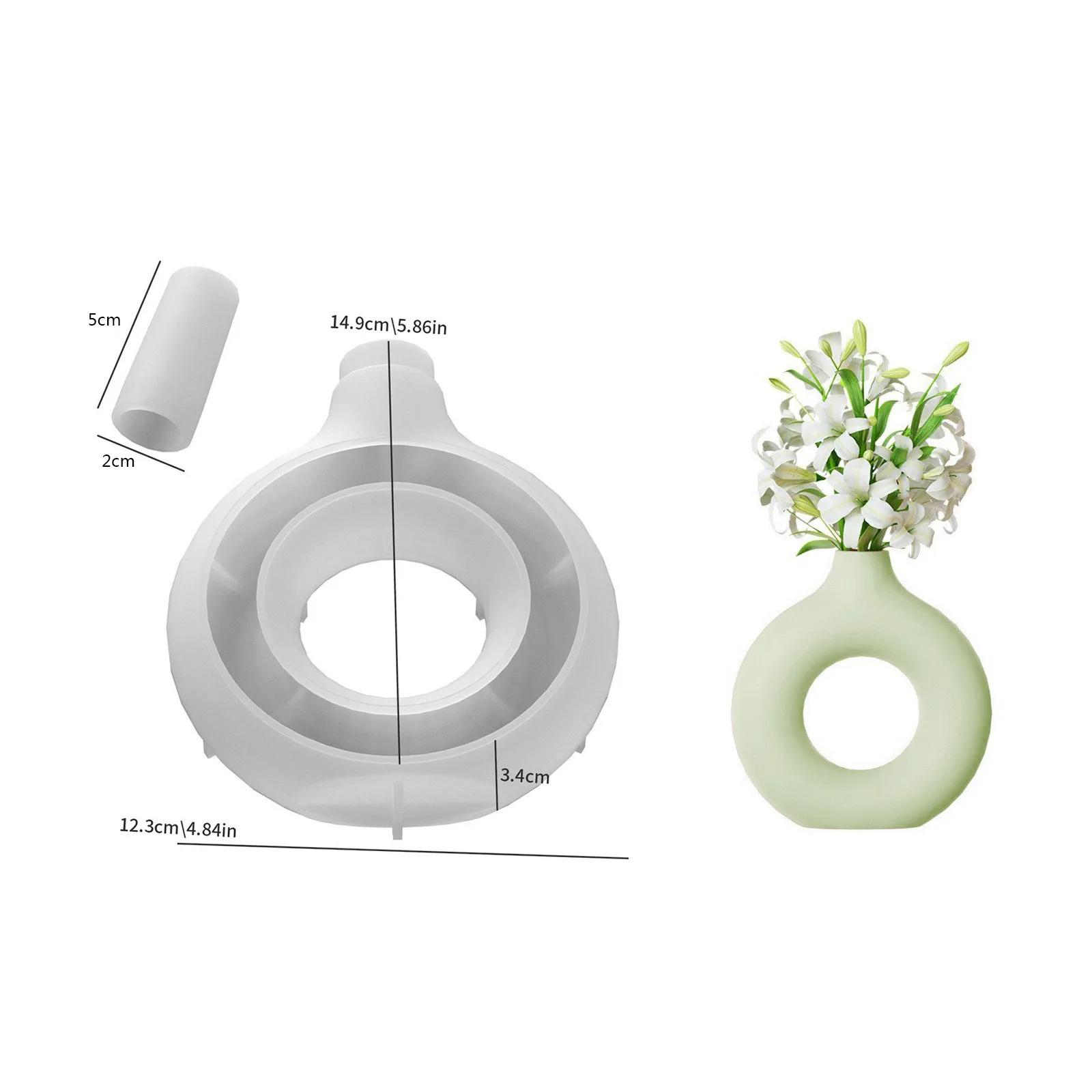 A Top Quality Silicone Mold for Vases Moldes De Resina Para Florero Moldes De Silicona Para Jarrón De Resina Epoxi, Adornos