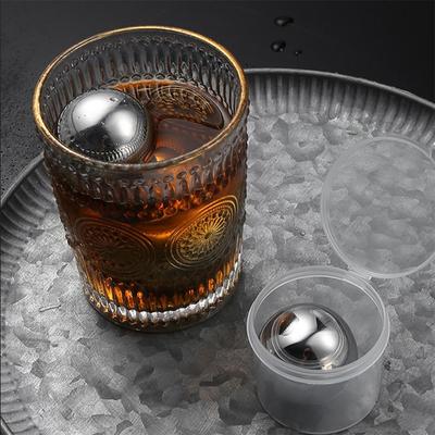 Eiswürfel Wiederverwendbare Kühlsteine aus Edelstahl