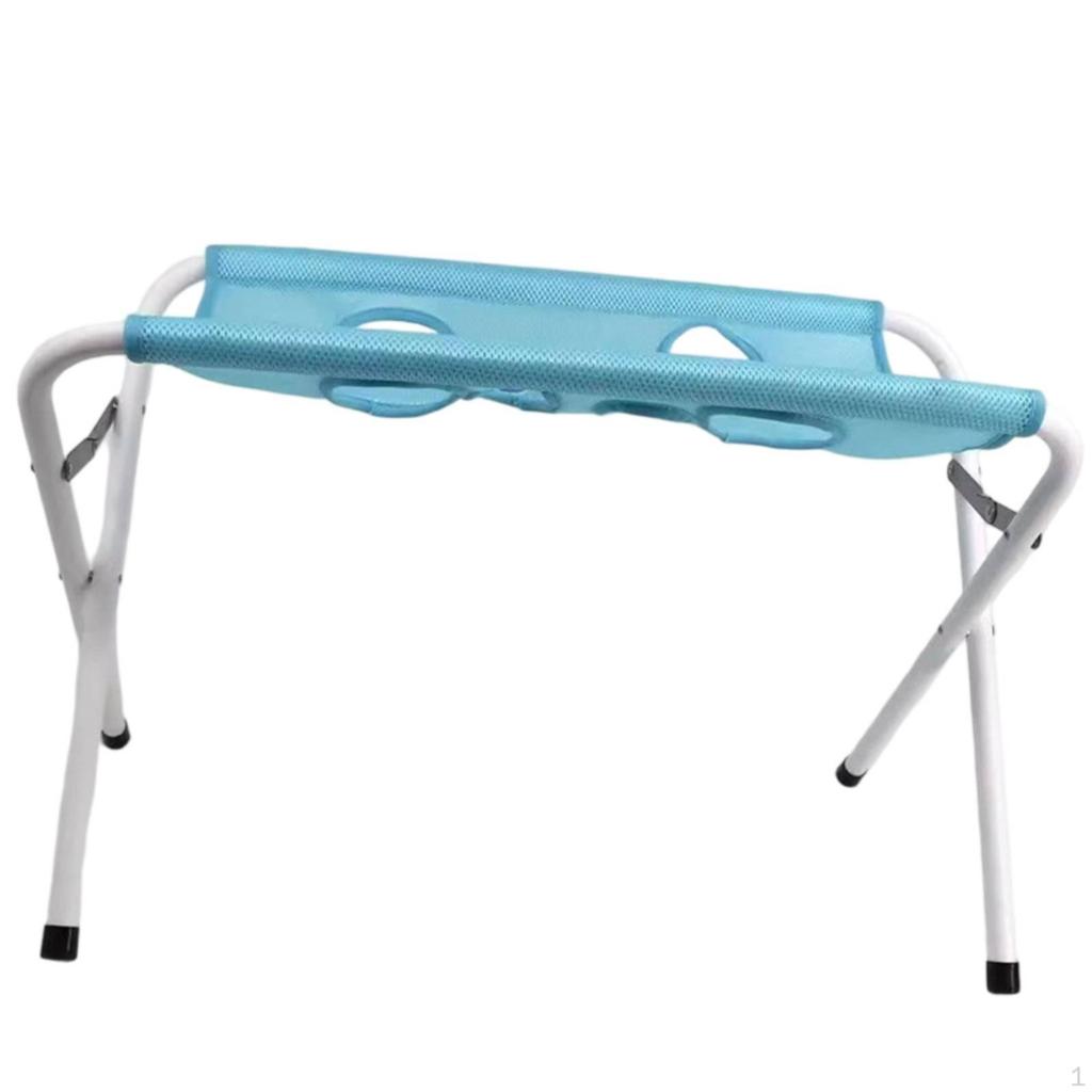 Pet Grooming Sling with Stand Freestanding Bath Support Stable