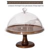 Jingzhouyuan Walnut Wood High-Foot Cake and Tea Tray