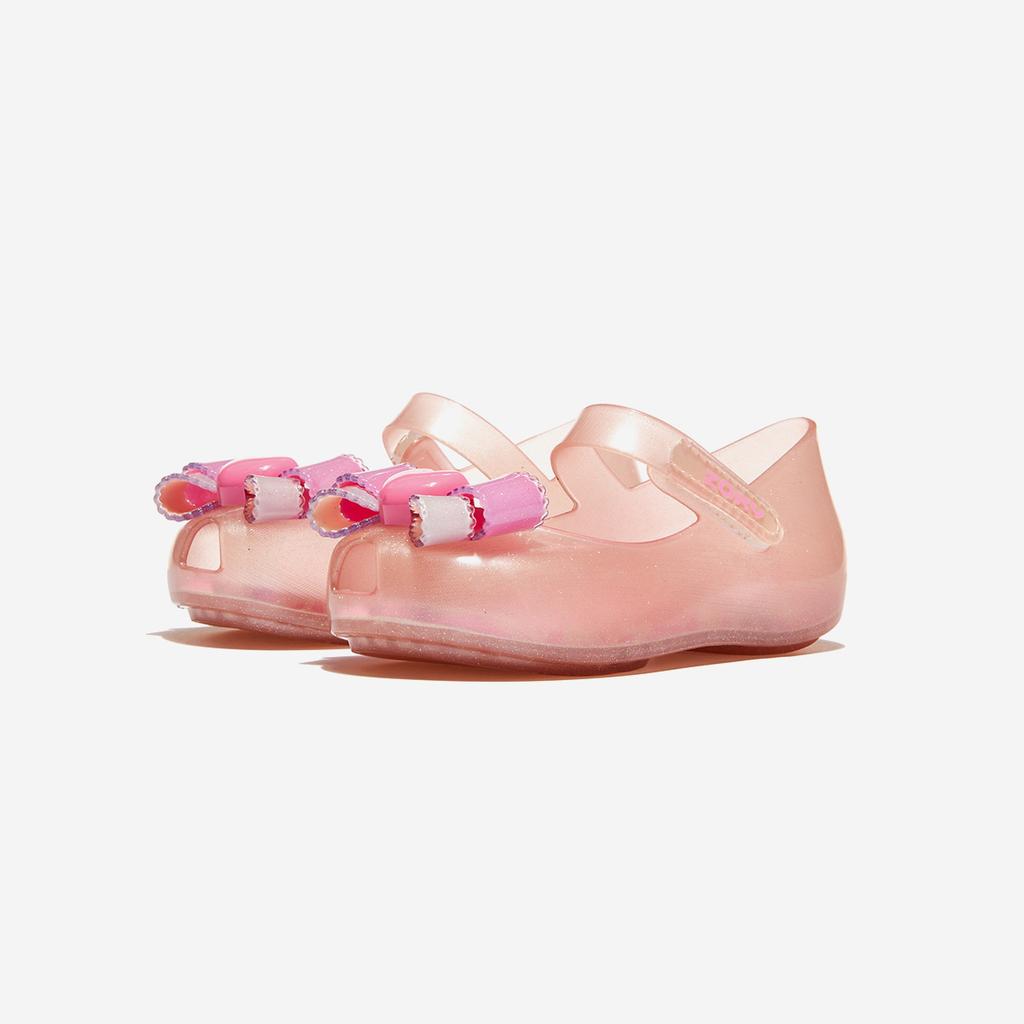 Zaxy Princess Bow Baby Mary Jane [83910-(BU175)GLITTER PINK]