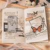 40 Sheets Nature Themed Washi Stickers Book For Adults, Botanical Plant Stickers Junk Journaling Sc