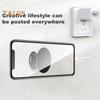 Magnetic Gym Phone Mount Aluminum Alloy Fitness Phone Holder for Treadmill Adjustable Universal N52 Magnet Stand Compatible with All Smartphones