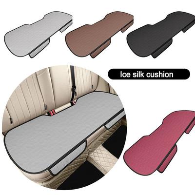 Breathable Car Seat Cover Ice Silk Auto Protector Mat Pad Universal Rear Seat Cushion
