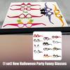 Halloween Costumes Halloween Paper Eyeglasses Witch Bat Pumpkin Glasses Frames Funny Halloween Party Eyeglasses Gifts