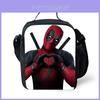 Deadpool Student Insulated Backpack With Large Capacity And Adjustable Shoulder Strap