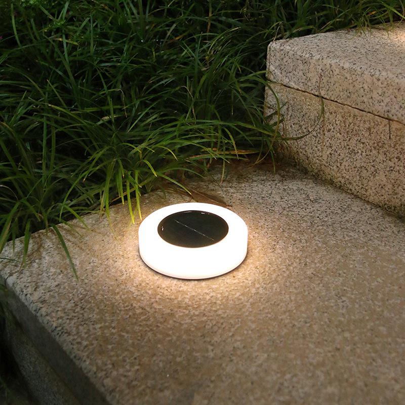 Outdoor Solar Waterproof Frosted Pathway and Deck Light