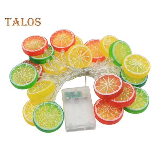 

Декоративные гирлянды Мягкий свет Не бликующий Многофункциональный Работающий от батареек Гирлянда в виде апельсиновых долек Светодиодные подвесные лампы разноцветный