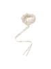 Mlb Ribbon Strap Scrunchie Small Ny (Cream)