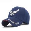 US Air Force V-Mark Embroidery Baseball Caps Spring and Autumn Outdoor Adjustable Casual Hats Sunscreen Hat