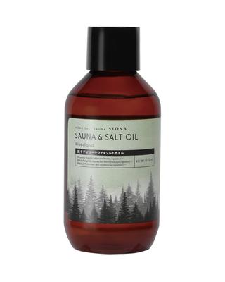 SIONA Bath Oil, Sauna & Salt Bath, with Infusion Ingredients, 480mL, Fragranced