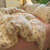 Floral Style Duvet Cover Soft Quilt Cover Single/Double/Queen Size Comforter Covers Girls Room Bedding (Pillowcase Need Order)