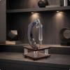 Modern Minimalist Crystal Decorative Sculpture for Entryway