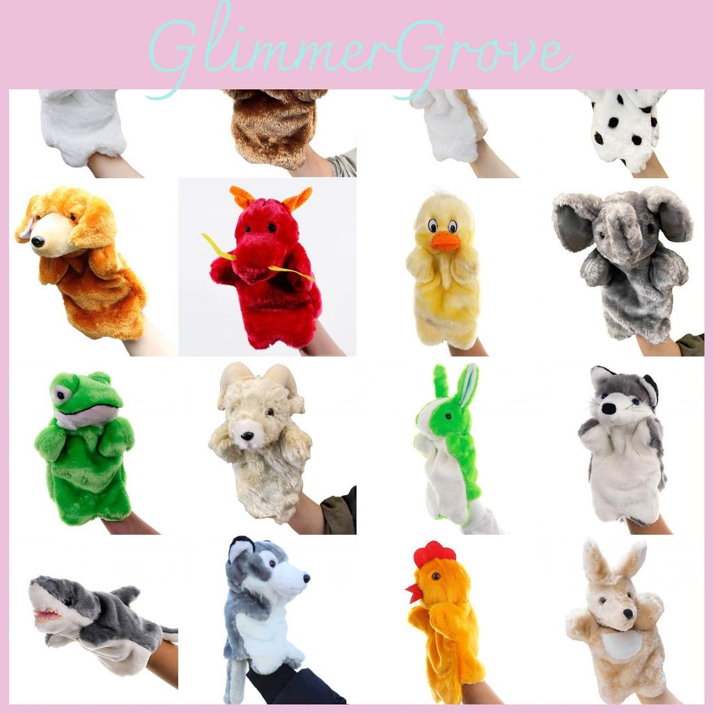 Adorable Plush Dog Puppet Toy For Kids Perfect For Storytelling And Family Bonding