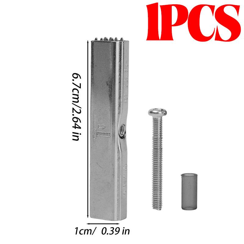 12/1PCS Dark Box Repair Screw Fix Tool 86type Wall Mount Electrical Plug Switch Outlet Socket Back Cassette Replacement Clip Kit