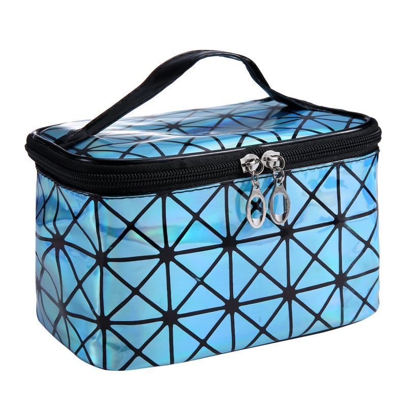 Korean Women's Waterproof 3D Laser Makeup & Toiletry Handbag