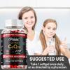 High content 100mg Coenzyme Q10, adult health and nutrition capsules, all-natural