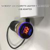 USB to Car Cigarettes Lighters Female Socket 12V Power Cable with Type C Adapter for Vehicle Accessories