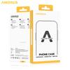 AMORUS For Samsung Galaxy S25+ Case View Window Stand PU Leather Phone Cover