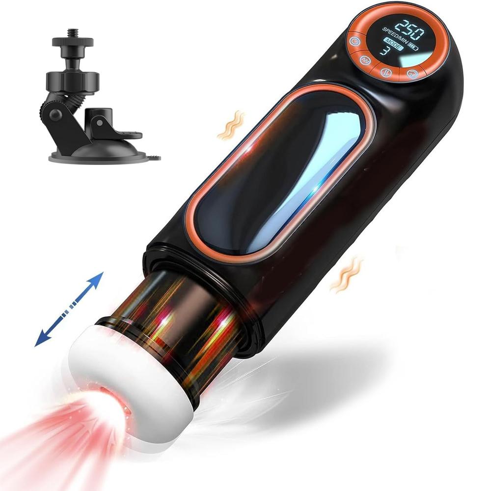 Male Masturbation Cup Blowjob Sex Machine for Men Dick Stroker with Thrusting Vibrating Sucking Modes Sexual Pleasure Tools Penis Exerciser Waterproof