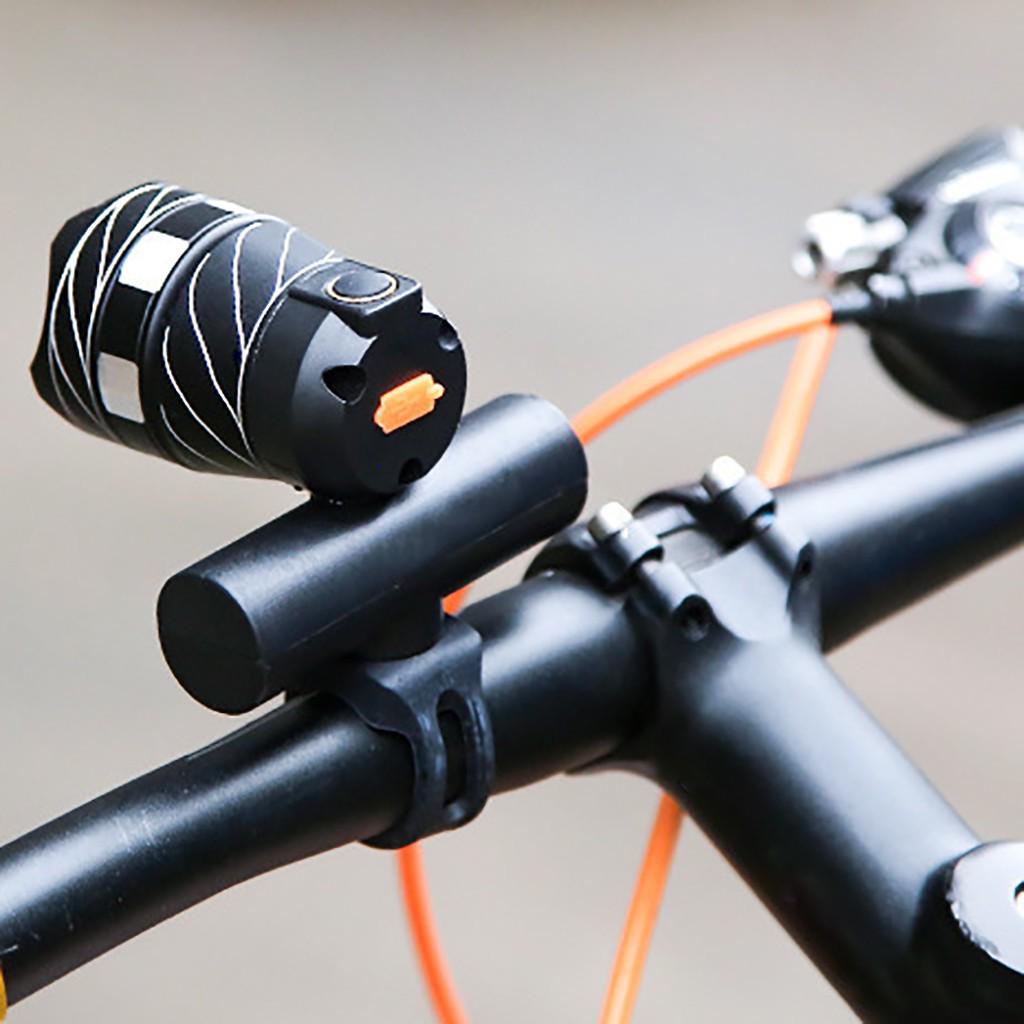 Bicycle Focusing Headlight Rechargeable LED Bicycle Light Bike Front Headlight