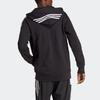 New Adidas Essentials French Terry 3 Stripes Full Zip Hoodie IC0433