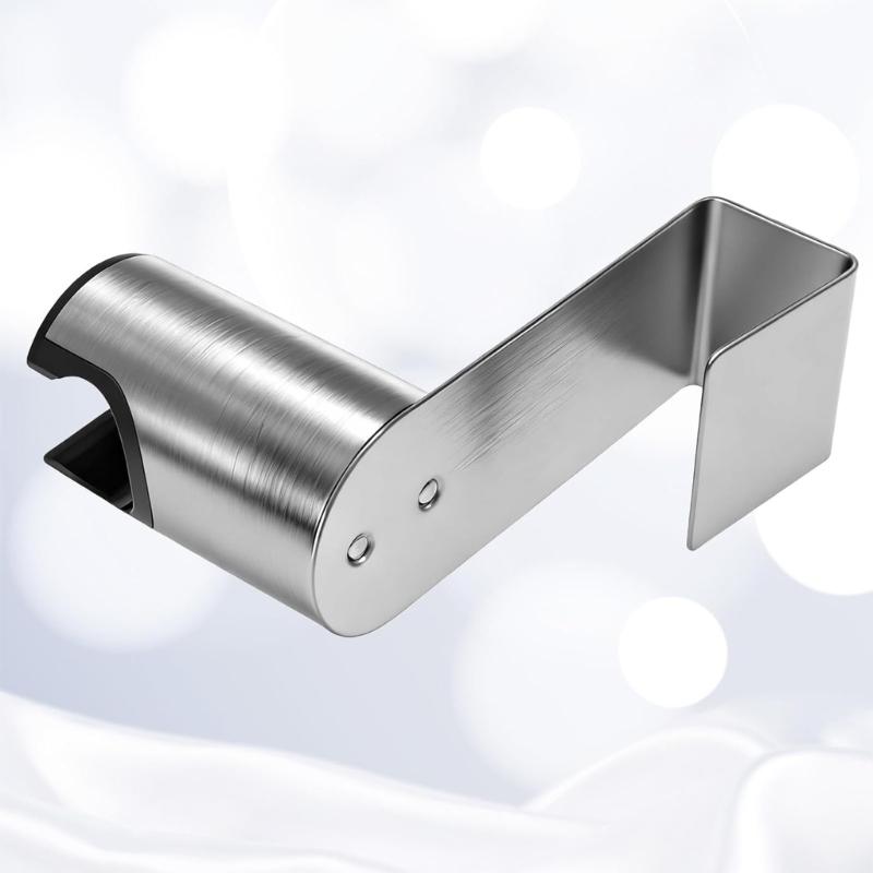 Stainless Steel Bathroom Shower Holder Universal Mount for Handheld Sprayers and Bidet Installation