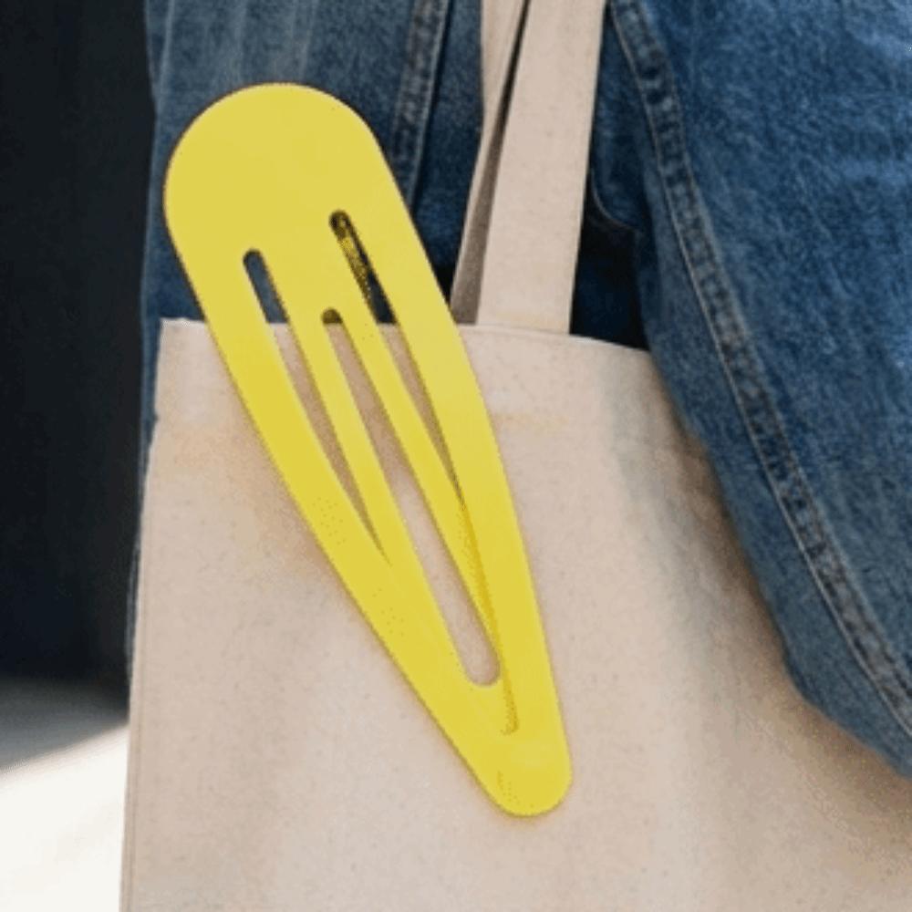 Trendy Creative Extra-large Hair Clips 28cm Solid Color Backpack Decoration Hairpin Kawaii INS Hoodies BB Clip Girl