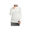 FW22 Solid Color Logo Label Pullover Cashmere Sweater Women Sweater White HG1677