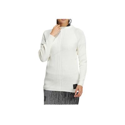 FW22 Solid Color Logo Label Pullover Cashmere Sweater Women Sweater White HG1677