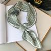 New Pashmina Silk Scarf Foulard Neckerchief Bandana Luxury Brand Female Hair Scarves Shawl Wraps Headband Hijab Cachecol