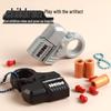 Mini Finger Launcher Rotating Toy Gun with Shell Ejecting for Boys