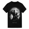 2025 Knife Tower 2 Ink Dark DOTA2 Clothes New Phantom Ghost Men Pure Cotton Short Sleeve Shadow Magic T-shirt Game