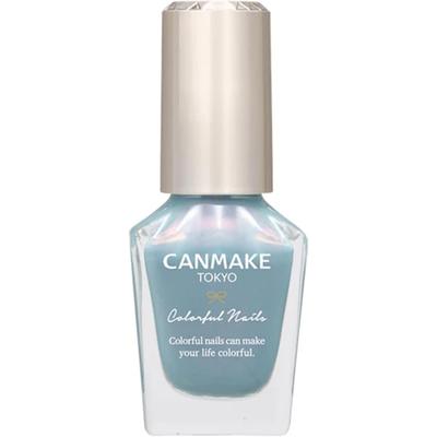 Canmake Colorful Nails N117 Cocktail Blue 8ml Vysoká pigmentace Rychleschnoucí Světle modrá