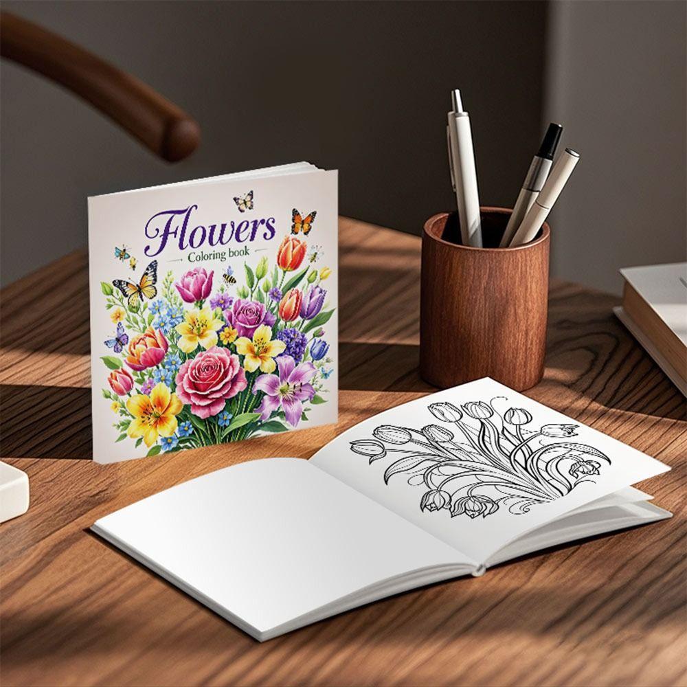Stress Relief Graffiti Painting Book Educational Paperback Cute Doodles Book  for Adults And Teens