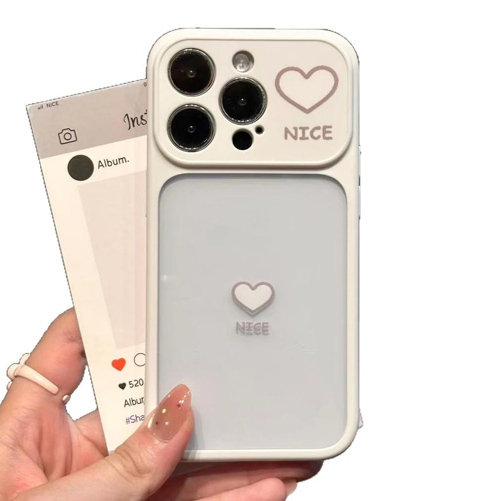 Simple nice love applies to Apple iPhone11Pro mobile phone case 11/11/11/11 skin feeling acrylic 11