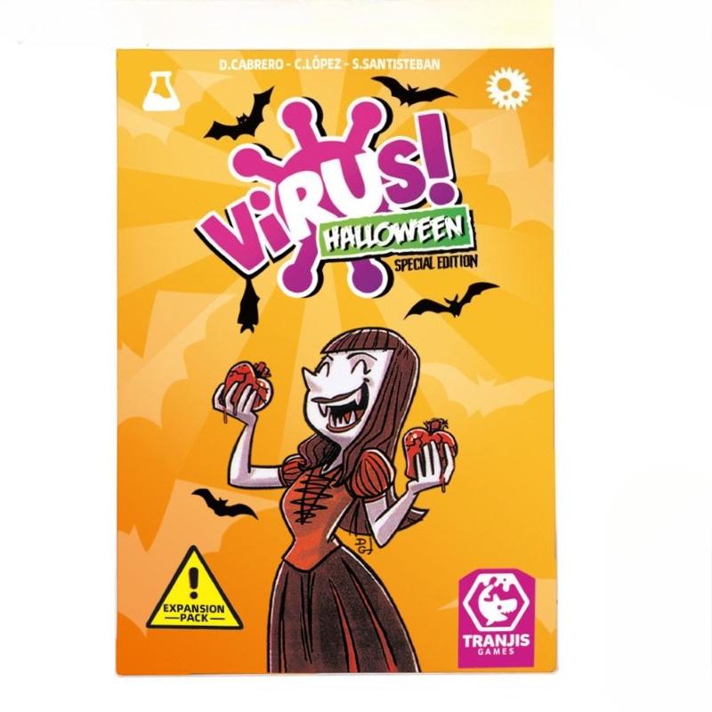 The latest Virus virus infection card interactive toys foreign version of the family gathering game spot. card games оранжевый